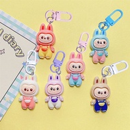 Cartoon Plush Doll Keychain Cute Plush Doll Doll Car Pendant Keychain Bag Charm Accessories Small Gi