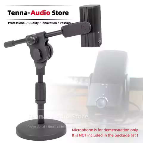 Adjustable Tabletop Microphone Stand Holder Bracket For RODE NT-USB NT USB Mini Recording Desktop Mi