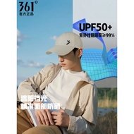 topi pantai cap men 361 Genuine Product Peaked Cap Men's Outdoor Breathable Sun Hat Ladies Leisure S