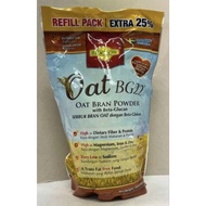 BIOGROW BG22 OAT BRAN POWDER 600G refill pack