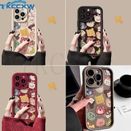For OPPO A12 A12e A7 AX7 A5S AX5S AX5 A3S Reno 8T 7Z 7 Lite 10 Pro+ Case Disney Mickey Mouse Lotso Pooh Bear Shockproof Couples Back TPU Soft Cover