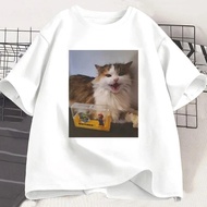 Love Cat Forsaken Skin 007n7 Harajuku Style Short Sleeve Round Neck T-Shirt Cotton Suitable For Dres
