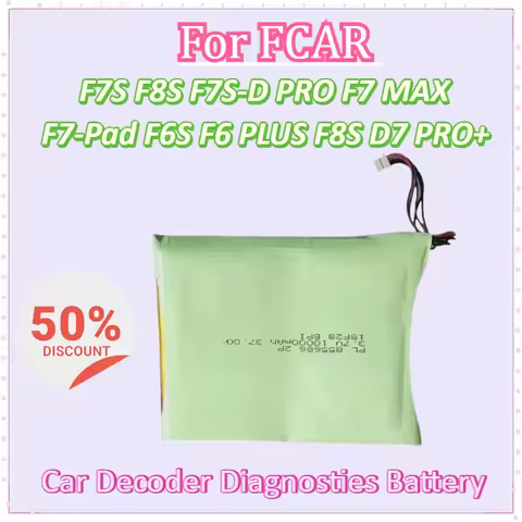 New Battery for FCAR F7S F8S F7S-D PRO F7 MAX F7-Pad F6S F6 PLUS F8S D7 PRO+ Car Decoder Diagnostics