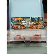 Hotwheels Premium TOYOTA SUPRA TWIN
