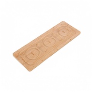 [lzdjlmy1zs] Bead Design Board Engraved Measurements Beading Board Wood Crafting Supply