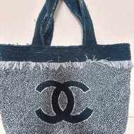 Chanel海灘包(附毛巾布、化妝袋)