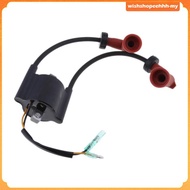 [WishshopeehhhMY] 1 Set Motorcycle Ignition Coil Consumable Parts for   15HP 6b4 Outboard Motor