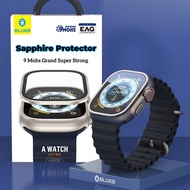 Blueo Sapphire screen protector& titanium alloy kit compatible for iwatch ultra 1/2/3 screen protect