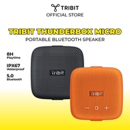Tribit ThunderBox Micro - Mini Bluetooth Speaker, Type C, IPX67 Waterproof, 8Hours Playtime, Bluetooth Range 100ft Speaker Bluetooth Portable Speaker Speaker Bluetooth Murah TWS Pairing 藍牙音箱