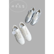 Hoga 2025 New Style H693 Series Men's Genuine Leather Lace-Up Casual Sports Shoes Women's Flat Forre