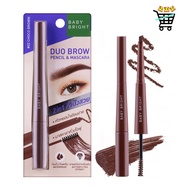 Eyebrow Pencil Mascara Baby Bright Duo Brow & 0.24g+4.8g
