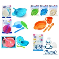 *PUREEN* Feeding Food Cereal Bowl Drinking Cup Fork Spoon - Basic BF1 / BF2 / BFSF03 / BAFF01 / SSF