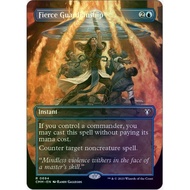 Pr0xy Card - Fierce Guardianship 694 (Borderless Foil) | Commander Masters (CMM)
