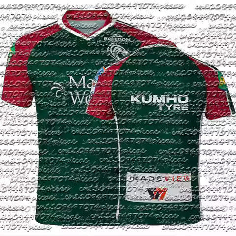 2026 England New Leicester Tigers Rugby Sports Jersey UK Mens British Rugby Casual Quick Drying Trai