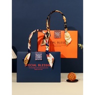 中秋節月餅 中秋包裝盒 中秋月餅 Orange 80g 6pcs Portable Empty Box Mid-Autumn Mooncake