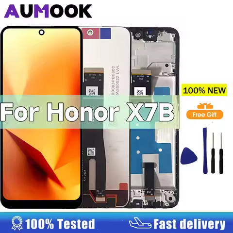 IPS LCD For Honor X7b 4G/5G LCD Display Touch Screen Digitizer Assembly For Honor X7 X7a X7b LCD Dis