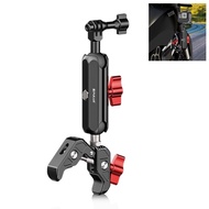 PULUZ Motorcycle Metal Magic Arm Rod Adjustable Bracket For Gopro DJI Insta360 Action Camera Mount H