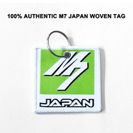 💯%  Authentic M7 Japan Woven Tag
