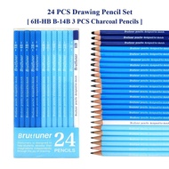 Brutfuner 24Pcs sketching pencil/ sketch pencil/ drawing pencil set