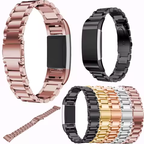 For Fitbit Charge 2 Band Stainless Steel Watch Band For Fitbit Charge 2 Watch Strap Metal WatchBand 