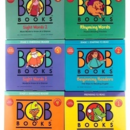 Initial Stage of Enlightenment books English Phonics Picture Book for Children: Bob6Box bob High-fre