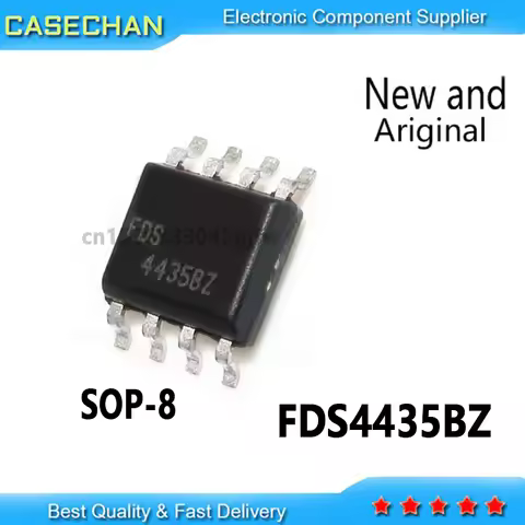 10PCS FDS4435BZ FDS4435 FDS4435B 4435BZ 4435 P-Channel MOSFET SOP-8 SMD New