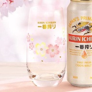 麒麟一番搾 櫻花啤酒杯