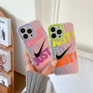 For Iphone 11 Case IPhone 13 11 8Plus AJ Laser Mobile Phone Case High-end Fashion Independent Key IP