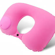 Gối chữ U bảo vệ cổ Báo Chí Inflatable cổ tử cung bảo vệ cổ gối bảo vệ đầu gối chữ U du lịch Du lịch