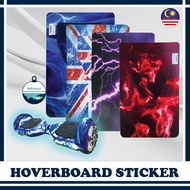 Hoverboard Sticker Electric Scooter Accessories 6.5" Inch Electric scooter sticker Pelekat Elektrik 