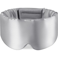 SgSeller> 100% Mulberry Silk Sleep Mask Eye Mask for Man and Woman with Adjustable Headband, Full Si