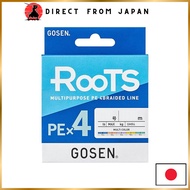 Gosen Roots PE×4 Multicolor 200m #0.4-Direct from Japan-