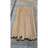 Hard maple roasted wood 2.3 x 2.3 x 62 cm hardmaple brown