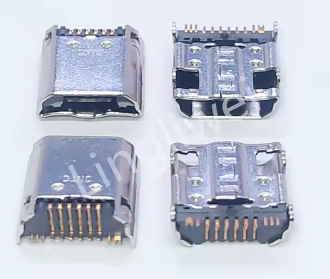 10-100pcs USB Charger Plug Socket Port Dock Charging Connector for SamSung Tab 3 P5200 P5220 P5210 T