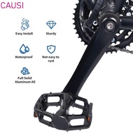 CAUSI Bafang Crank Arm, 170mm Aluminum Alloy Electric Bicycle Crank,  Lightweight Diamond-Shaped Hol