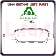 [ FBL CERAMIC ] Nissan X-Trail T30 Front / Rear Brake Pads Disc Brake Pad Fuji Japan *Original*