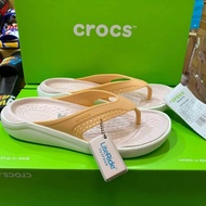 Crocs LiteRide Flip Men Shoes and Women shoes รองเท้าแตะมีผู้หญิง รองเท้าแตะหนีบผู้ชาย รองเท้าเผื่อสุขภาพ รองเท้าทันสมัยใส่สวย รองเท้าเบาใส่นิ่ม  สบายเท้ามากๆ