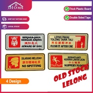 [Xhome] OLD STOCK CLEARANCE 3M Adhesive Signboard Plate