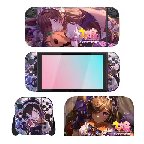 Umamusume Pretty Derby Protector Sticker Skin Cover for Nintendo Switch 2 Console Dock Charger Stand