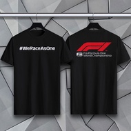 JDM Motorsport F1 Formula One We Race AS ONE World Championship 100% Cotton Unisex Men Team Shirt