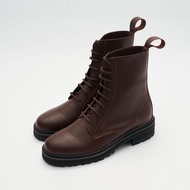 Gullar 八孔馬丁女鞋-素食皮鞋(深咖啡色)