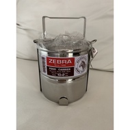Zebra Stainless Steel Lunch Box Brand Size 10/2 Cm.