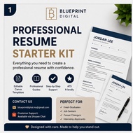 Modern ATS Resume Template (Professional 2-Page CV – Fully Editable Canva Design)