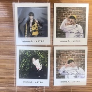 OFFICIAL YOON SANHA POLAROID FROM ATOME PHOTOCARD RARE