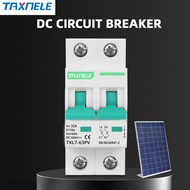 2P DC MCB L7 Solar PV Mini Circuit Breaker DC 1000V verload perlindungan bateri suis 10A 16A 20A 25A