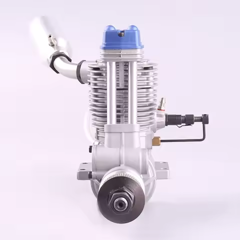 ASP FS80AR 12.8cc 80 Grade Scale Four Stroke Methanol Nitro Engine Motor for RC Model Fixed Wing Air