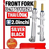 TURUN FORK 2.0 INCI LAY FORK Y15 LC135 FORK RACING FORK CHOME FORK Y15Z Y15ZR Y16Z Y16ZR FORK STANDA