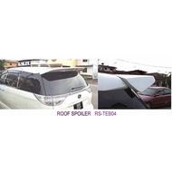 Toyota estima acr50 acr55 2006 - 2021 belta rear roof top spoiler lip wing bodykit body kit acr 50 5