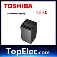 Toshiba washing machine 7 KG AW-M801AM(SG) AW-M-801AM AW-K801AM(ww)TOSHIBA WASHER 7KG TOP LOAD
