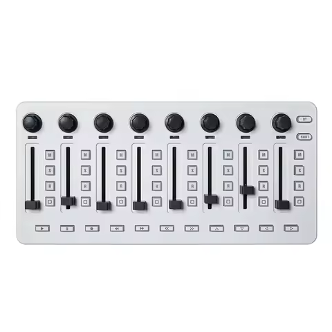 M-VAVE SK11 SMC-MIXER Wireless MIDI Controller Mixing Console BT Connection USB Controller Mixer for